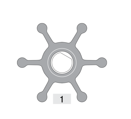 Johnson Pump Impeller 1077B-9