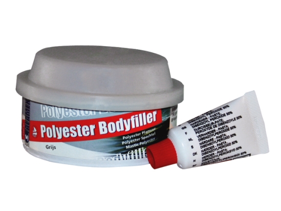 POLYESTERPLAMUUR WIT 200 GR.