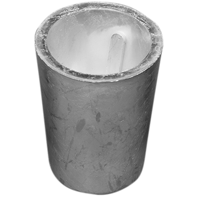 Zinc Radice conical prop nut (anode only) shaft Ø 40mm