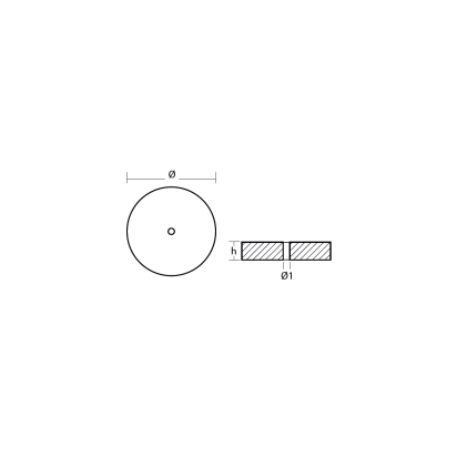 Zinc H+B Technics  anode for platform tender lift