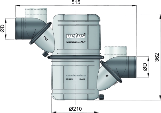 Waterlock type NLP90