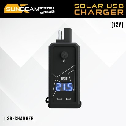 Solar USB & USB-C PD Charger