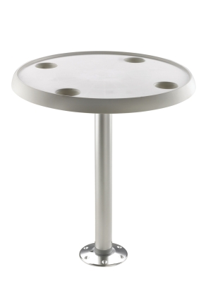 Tafel incl. poot vaste hoogte 680mm (flush)