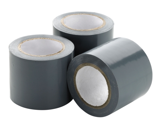 Zelfklevende afwerktape, wit, 30m/ rol