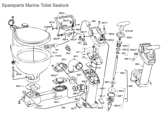 Afdekdop basis Sealock