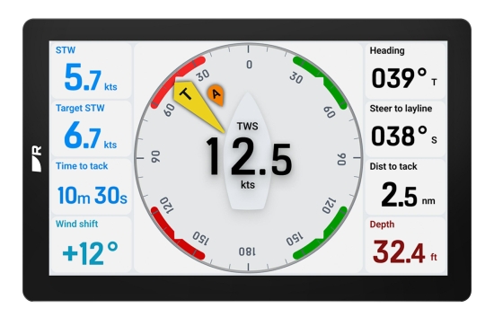 Alpha 9" Performance Instrument Display