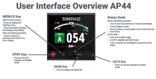 AP44 Stuurautomaat controller