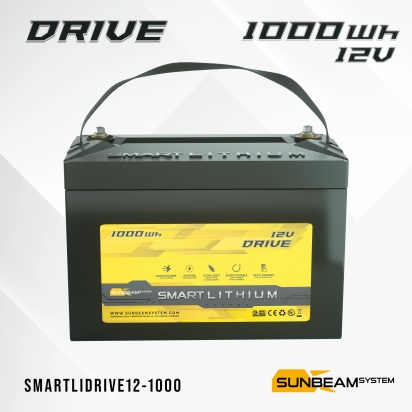 SMART LITHIUM DRIVE 12V 1000Wh