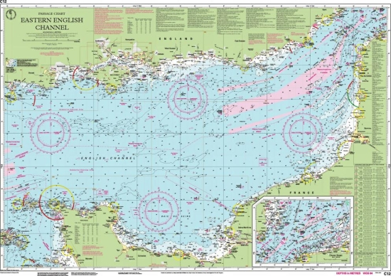 C12 Eastern English Channel Passage Chart