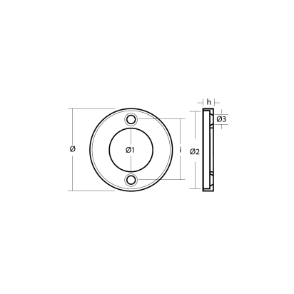 AL Volvo outdrive ring for engine 250 - 270 - 275 - 285