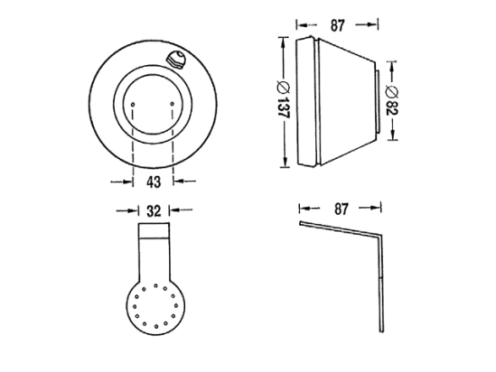 LAMP 118 MM 12V50W