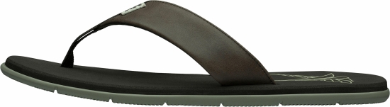 N.L.A. SEASAND LEATHER SANDAL 713 ESPRESSO /