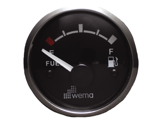 SILVER GAUGE, WIT FUEL