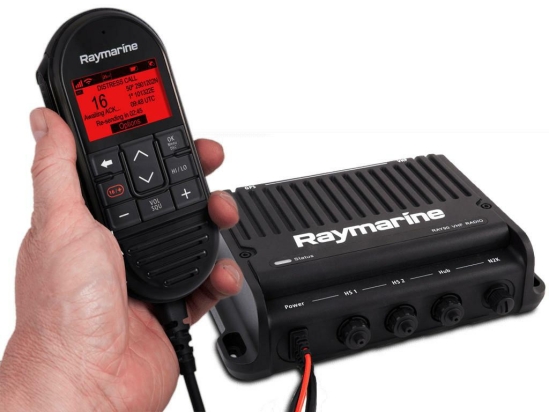 Ray 90 VHF Black Box (incl bedrade handset, passieve speaker en kabel)