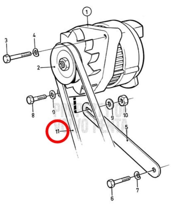 V-snaar / V-Belt