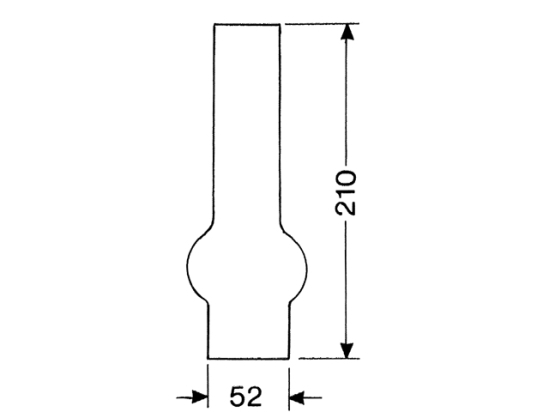 LAMPEGLAS 15 LIGNE X 210MM