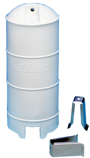 Echomax EM230-BR Radarreflector met RVS mastbeugels  Wit ( Wheelmark )