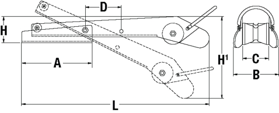 Bow Roller - Self launch (AR7561S)