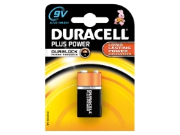 DURACELL PLUS MN1604, 9V, 1-PACK