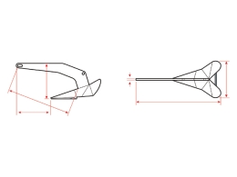 0057220 20KG S/S DTX ANCHOR