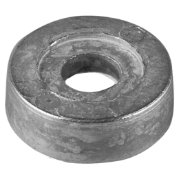 Zinc Mercury button anode for engines Ø20 H.7