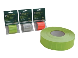 REFLEXITE GRID LIME GREEN 50MMX1M