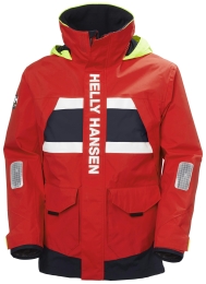 N.L.A. SALT COASTAL JACKET 222 ALERT RED