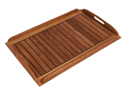 DIENBLAD TEAK CAULKED 58X38CM