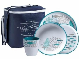 28144- Coastal Tableware set (24 pcs)