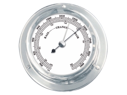 BAROMETER VERCHROOMD 110/84MM