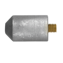 Zinc Volvo pencil anode Ø25 L.44 (zinc only)