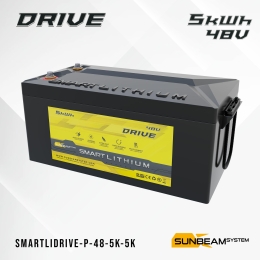 SMART LITHIUM DRIVE Prismatic 48V 5kWh 5kW