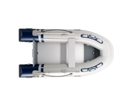 boot Explorer 2,3m. alu deck grijs en blauw