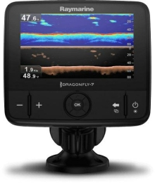 Dragonfly 7Pro 7" Sonar GPS met ingebouwde DownVisionT.Incl CPT-DVS spiegelmontagetransducer met 6 m