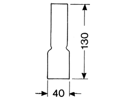 LAMPEGLAS 10 LIGNE X 130MM