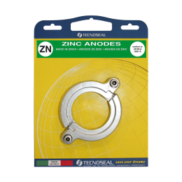 Zinc Yanmar saildrive kit: anodes + hardware (no brackets)