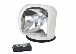 Spotlight 100W 12V/24V WHITE incl. Remote SPLR-2