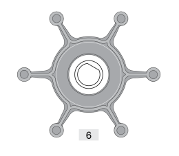 Johnson Pump Impeller 824P-9