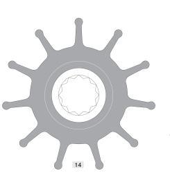 Johnson Pump Impeller 819B-9