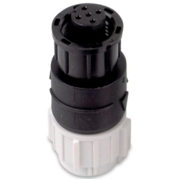 STng (M) naar MicroC Devicenet (F) adapter, recht, voor Fem spur in MicroC poort