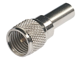 RA157 COAX PLUG MINI UHF MALE