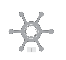 Johnson Pump Impeller 1077B-9