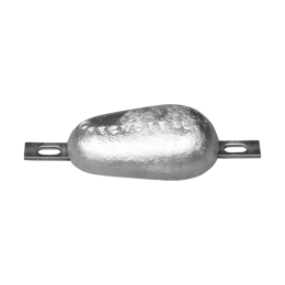 MG tear drop bolt-on anode 0,8kg with slotted holes H.C.200