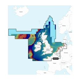 Kaart Large Navionics vision+, Garmin, Ireland & Holland - 010-C1271-00