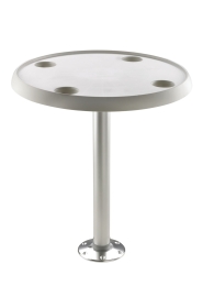 Tafel incl. poot vaste hoogte 680mm (flush)