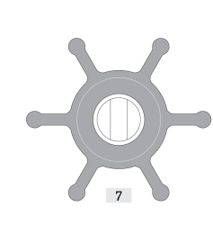 Johnson Pump Impeller 810B-9