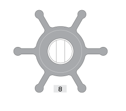 Johnson Pump Impeller 1026B-1