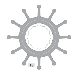 Johnson Pump Impeller 821BT-1